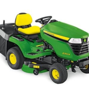 John Deere X350R Ride-On Lawn Tractor - 42 in Rear-Collect Deck, V-Twin Engine