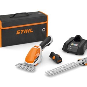 STIHL HSA 26 Cordless Garden Shears Set - 10.8V Battery, Shrub and Grass Blades