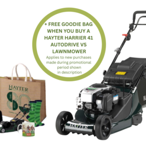 Hayter Harrier 41 Autodrive VS Lawn Mower - 41cm Self-Propelled Petrol Rear Roller
