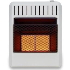 Avenger Reconditioned Dual Fuel Ventless Infrared Gas Space Heater – 20,000 BTU, T-Stat – Model# FDT2IRA-R