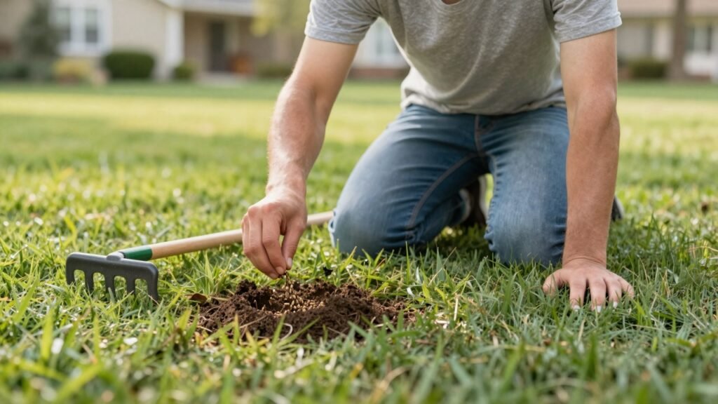 How to Fix a Patchy Lawn: Bare Spot Repair Guide