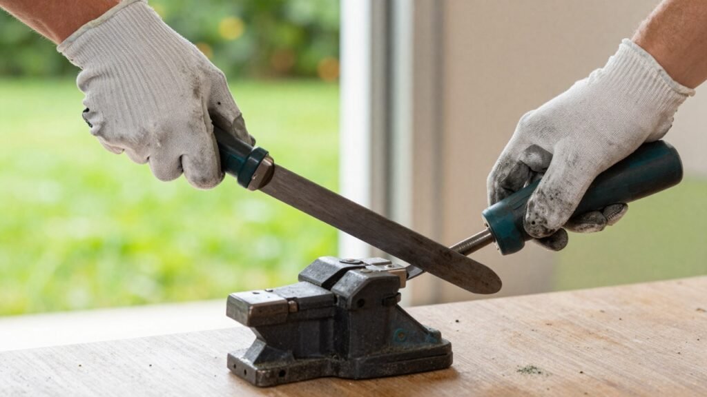 How to Sharpen Lawn Mower Blades (Step-by-Step)