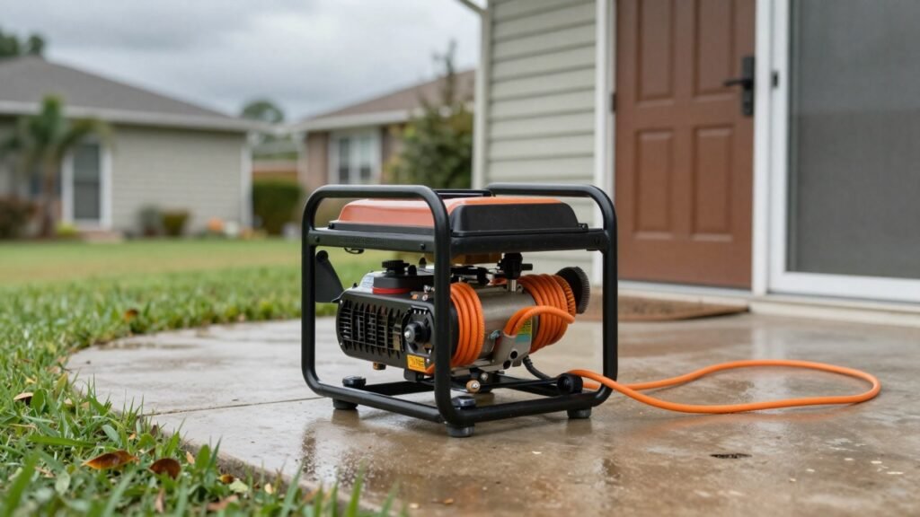 Storm Prep: Using a Portable Generator Safely